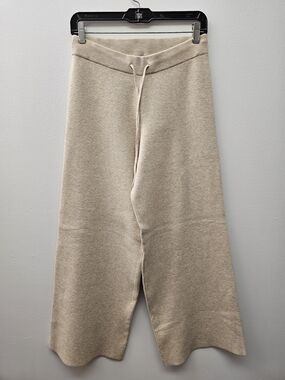 525 America Tan Wide Leg Knit Pants
